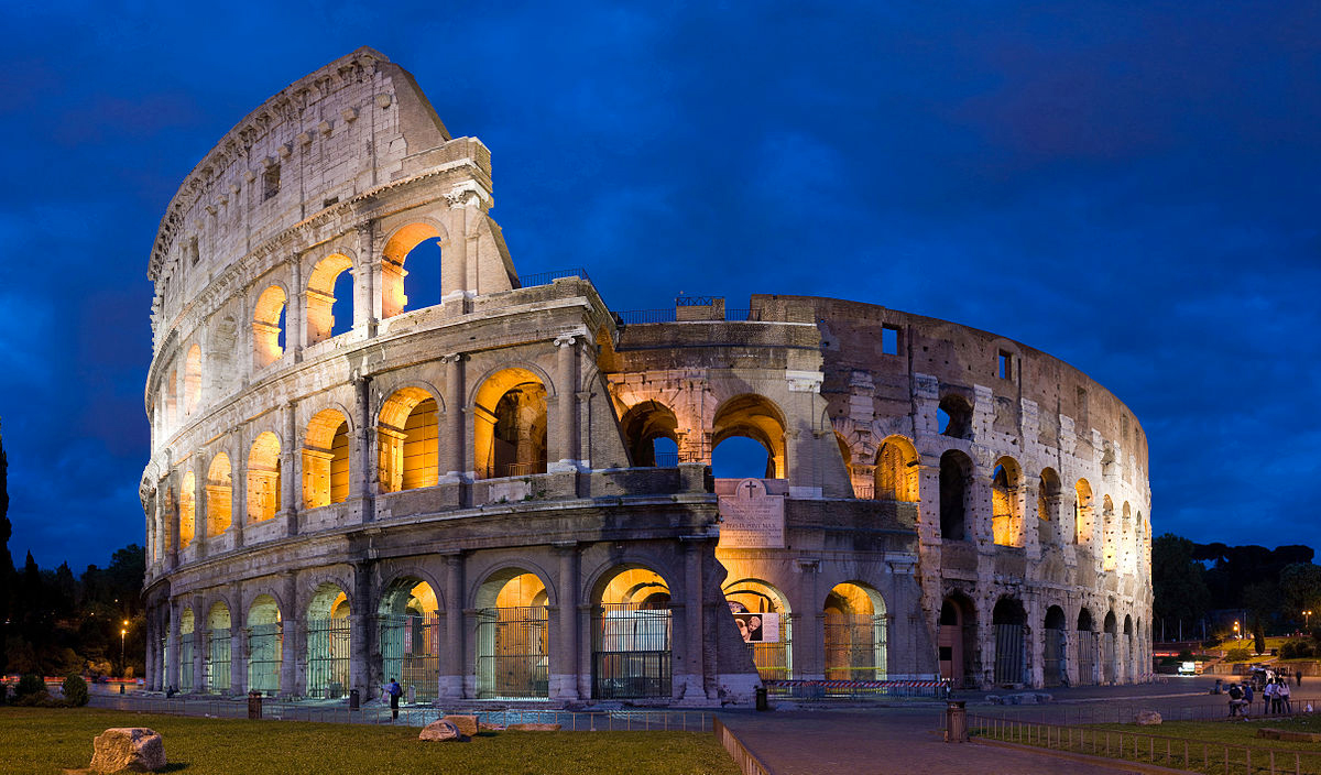 THE ROMAN COLOSSEUM, ROME